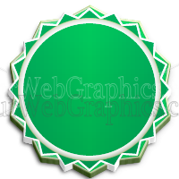 illustration - 3d-starburst-green-5-png